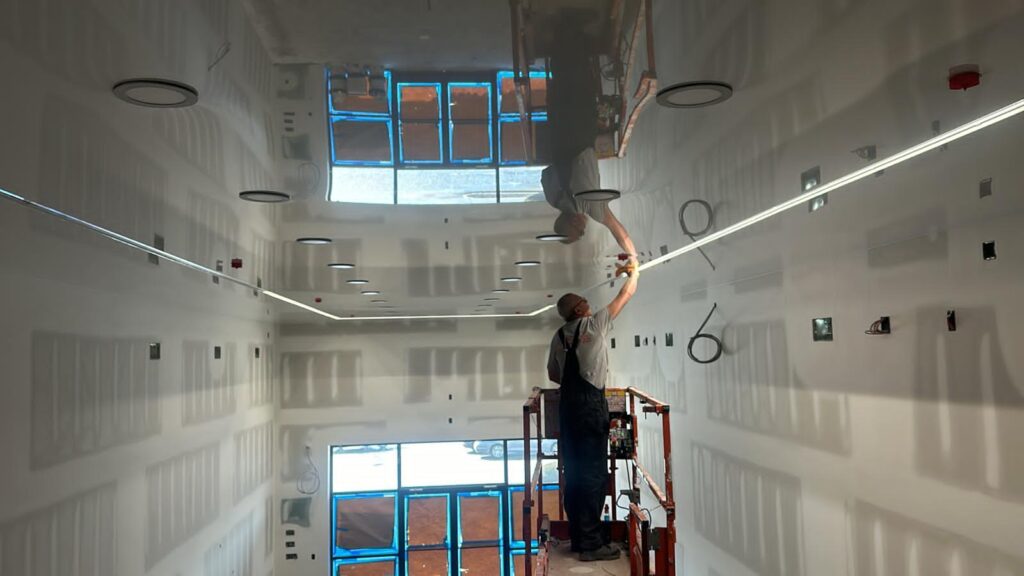 Our team has completed the installation of stretch ceilings at an industrial facility in New Jersey. In total, we have installed more than...
